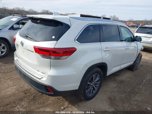 Toyota Highlander Xle 2019 5TDJZRFH0KS601355 Image 4