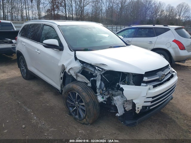 Toyota Highlander Xle 2019 5TDJZRFH0KS601355 Image 6