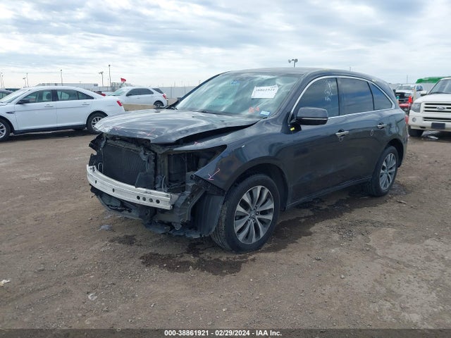 Acura Mdx Technology Package 2014 5FRYD4H40EB022089 Image 2