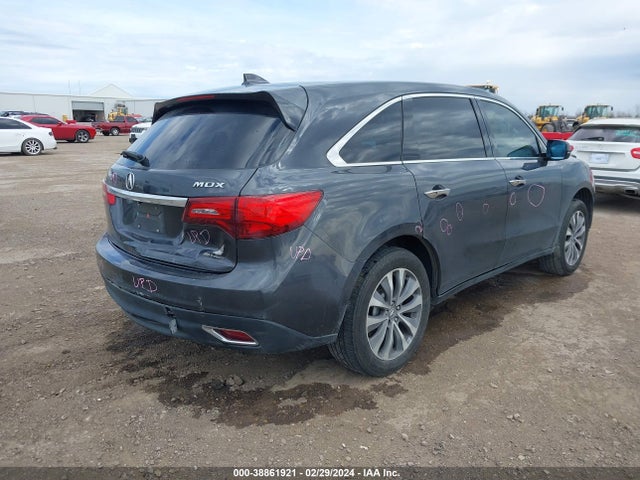 Acura Mdx Technology Package 2014 5FRYD4H40EB022089 Image 4