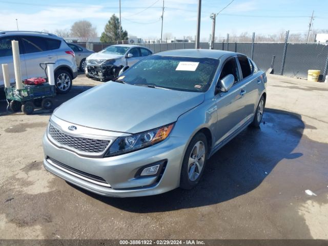KNAGM4AD6E5075840 KIA Optima Hybrid Lx