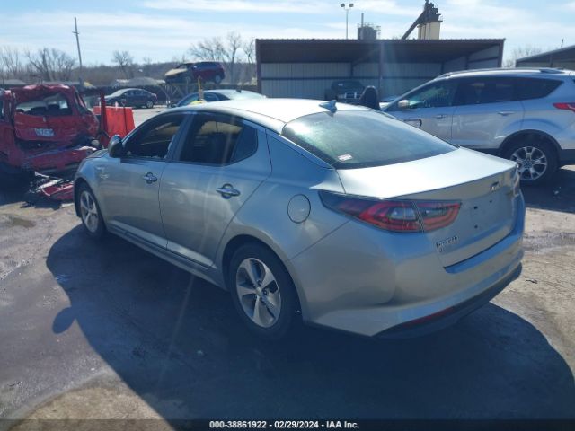 KNAGM4AD6E5075840 KIA Optima Hybrid Lx
