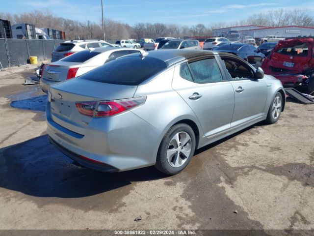 KNAGM4AD6E5075840 KIA Optima Hybrid Lx