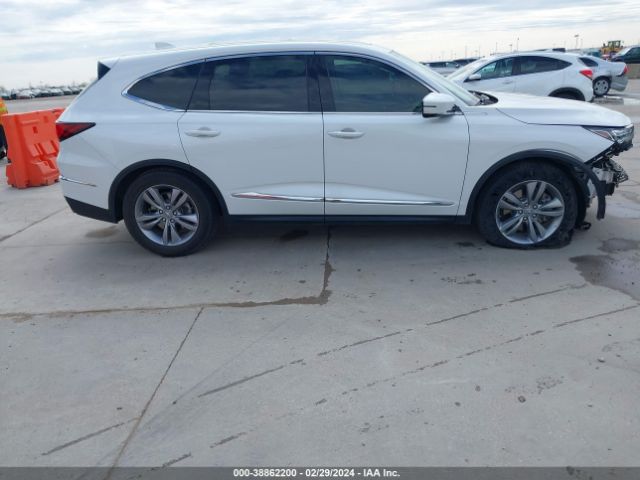 5J8YD9H30NL006012 Acura Mdx Standard