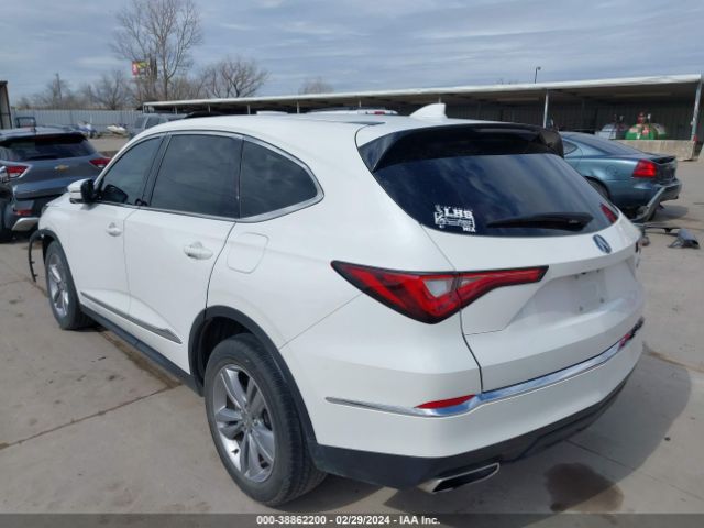 5J8YD9H30NL006012 Acura Mdx Standard
