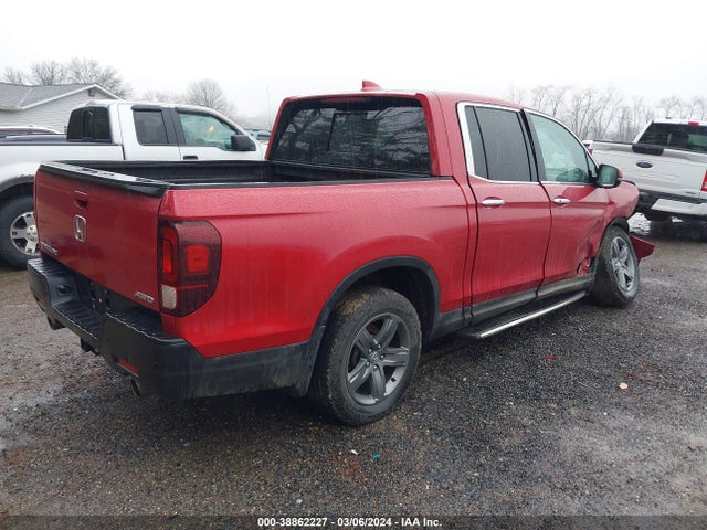 Honda Ridgeline Rtl-e 2021 5FPYK3F75MB017975 Image 4