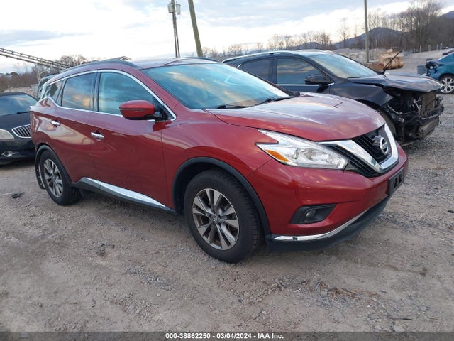 Nissan Murano Platinum/s/sl/sv 2016 5N1AZ2MH9GN125027 main image