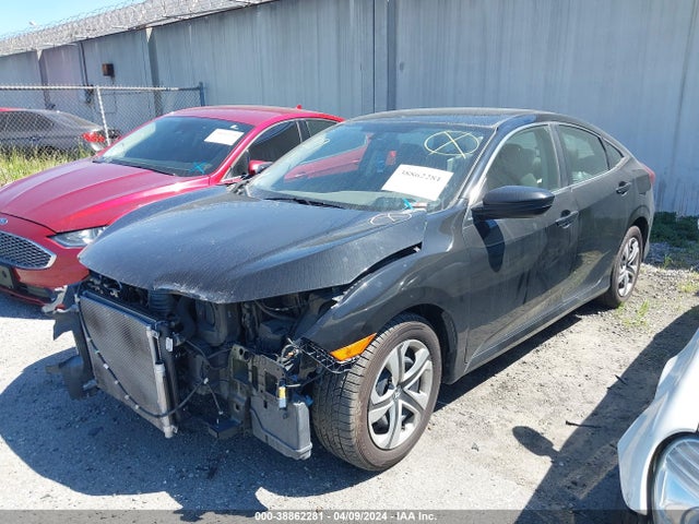 Honda Civic Lx 2017 2HGFC2F52HH529121 Image 2