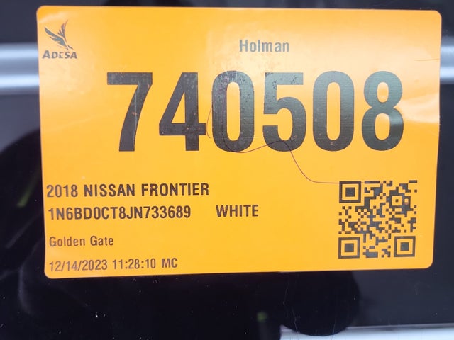 Nissan Frontier S/sv 2018 1N6BD0CT8JN733689 Image 25