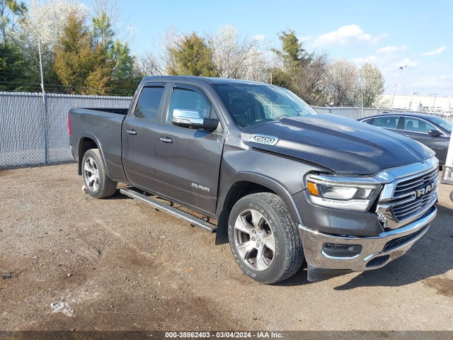 RAM 1500 Laramie Quad Cab 4x2 6'4 Box 2019 1C6RREDT8KN785749 главное изображение