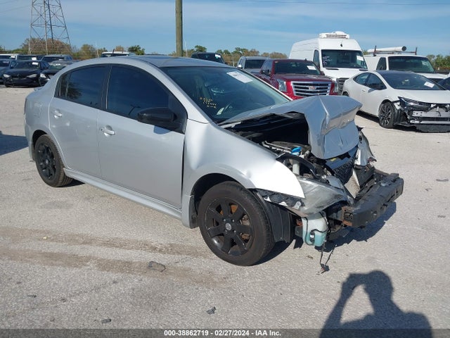 2012 NISSAN SENTRA 2.0 SR VIN: 3N1AB6AP7CL633022