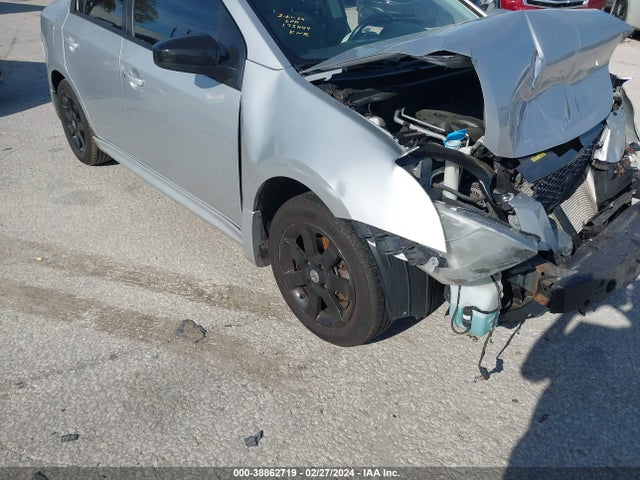 2012 NISSAN SENTRA 2.0 SR VIN: 3N1AB6AP7CL633022
