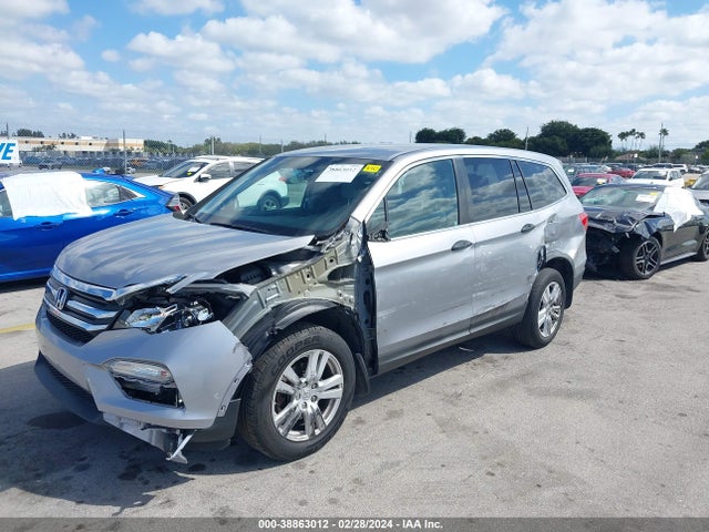 Honda PILOT LX 2017 5FNYF5H11HB010934 Image 6