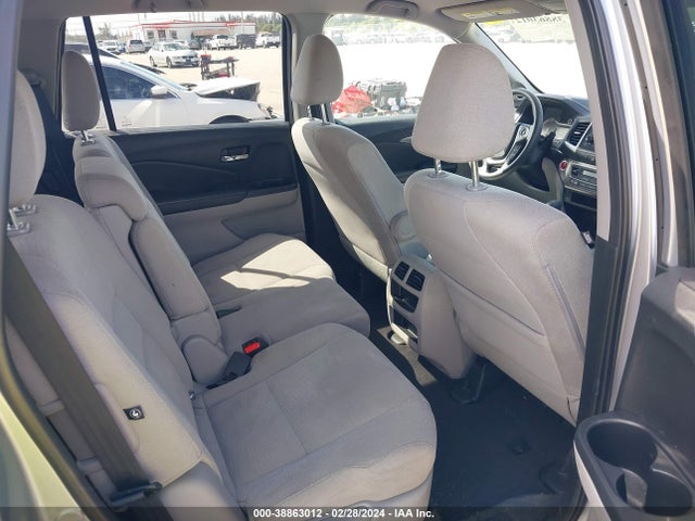Honda PILOT LX 2017 5FNYF5H11HB010934 Image 8