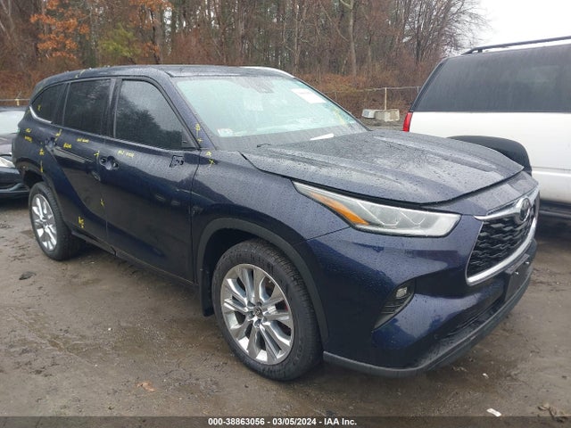 Toyota Highlander Limited 2022 5TDDZRBH0NS216353 Image 1