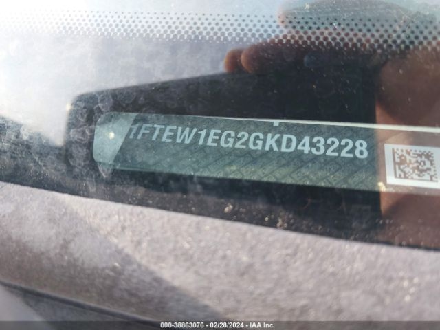 1FTEW1EG2GKD43228 Ford F-150 Xlt