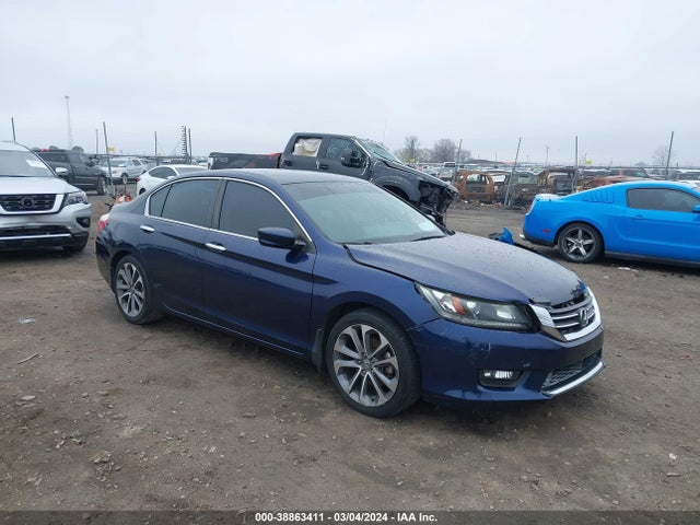 Honda Accord Sport 2014 1HGCR2F56EA124455 головне зображення