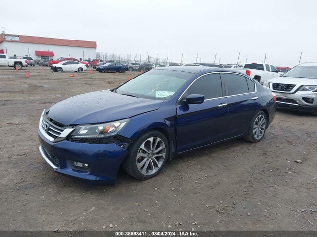 Honda Accord Sport 2014 1HGCR2F56EA124455 Image 2