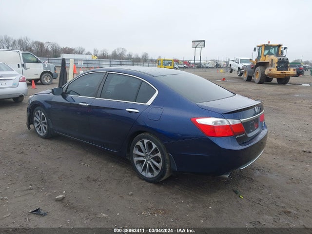 Honda Accord Sport 2014 1HGCR2F56EA124455 Image 3