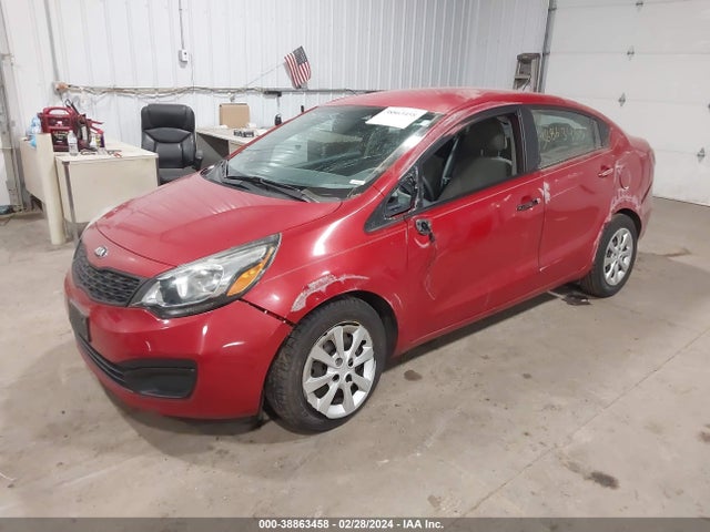 KIA RIO LX 2015 KNADM4A38F6442002 Image 2