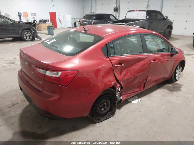 KIA RIO LX 2015 KNADM4A38F6442002 Image 4