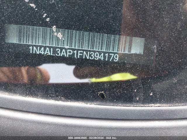 Nissan Altima 2.5 S 2015 1N4AL3AP1FN394179 Image 9