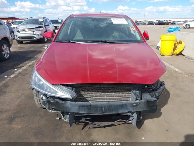 Auction sale of the 2019 Hyundai Elantra Sel, vin: KMHD84LF4KU745844, lot number: 38864087