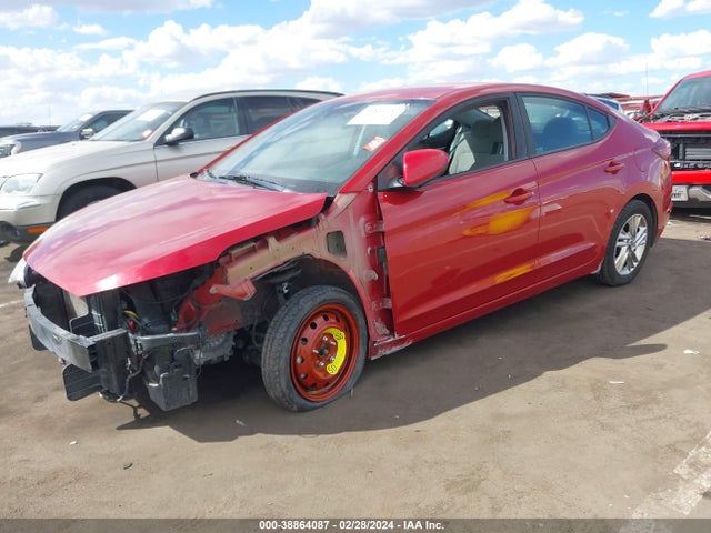 Auction sale of the 2019 Hyundai Elantra Sel, vin: KMHD84LF4KU745844, lot number: 38864087