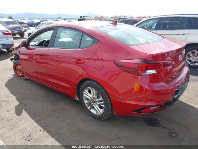 Auction sale of the 2019 Hyundai Elantra Sel, vin: KMHD84LF4KU745844, lot number: 38864087
