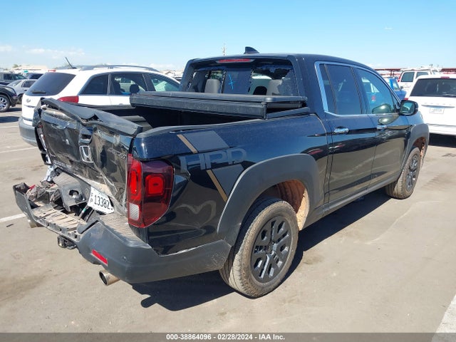 Honda Ridgeline Rtl-e 2022 5FPYK3F75NB038777 Image 4