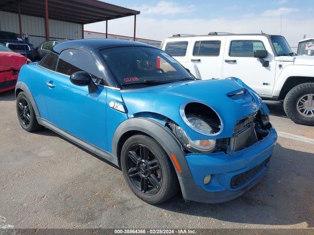 2013 MINI COUPE WMWSX3C52DT466575 Photo 0