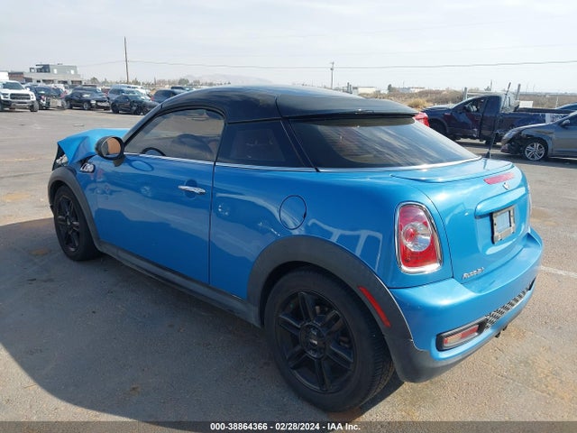 2013 MINI COUPE WMWSX3C52DT466575 Photo 2