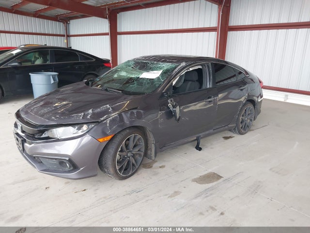 Honda Civic Sport 2021 2HGFC2F8XMH529419 Image 2