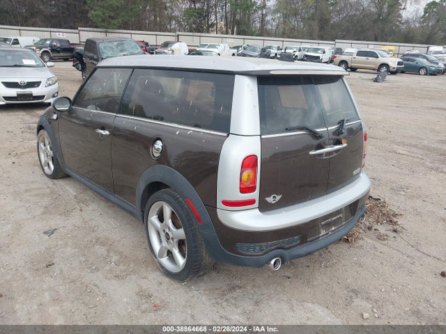 2009 MINI COOPER S CLUBMAN WMWMM33529TP93003 Photo 2