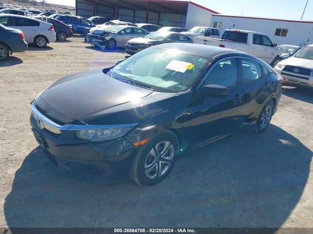 Honda Civic Lx 2016 2HGFC2F56GH510375 Image 2