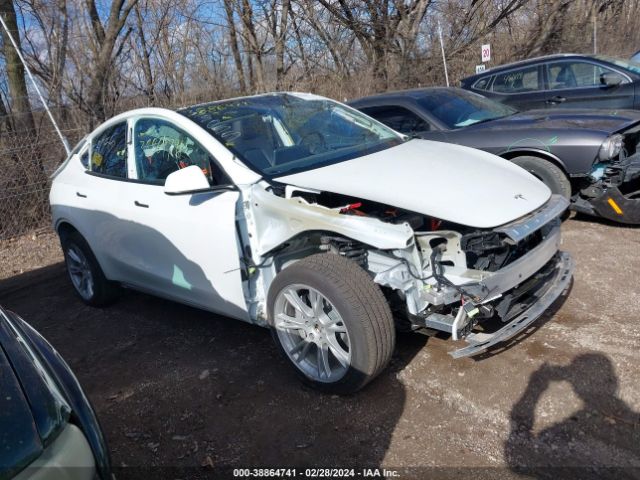 2023 Tesla Model Y Awd/long Range Dual Motor All-wheel Drive მანქანა იყიდება აუქციონზე, vin: 7SAYGDEE7PF809598, აუქციონის ნომერი: 38864741