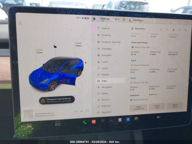7SAYGDEE7PF809598 Tesla Model Y Awd/long Range Dual Motor All-wheel Drive