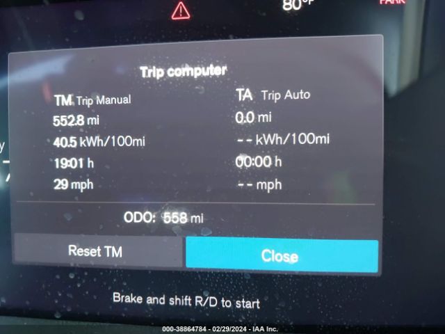 YV4ED3UM7P2092647 Volvo Xc40 Recharge Pure Electric Twin Ultimate