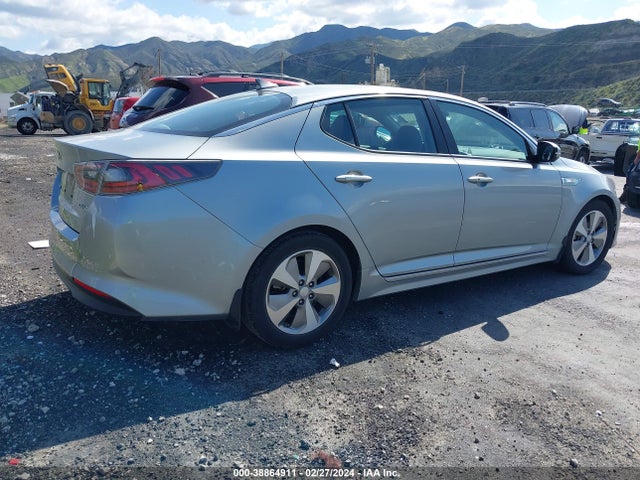 2015 KIA OPTIMA HYBRID EX VIN: KNAGN4AD9F5083042