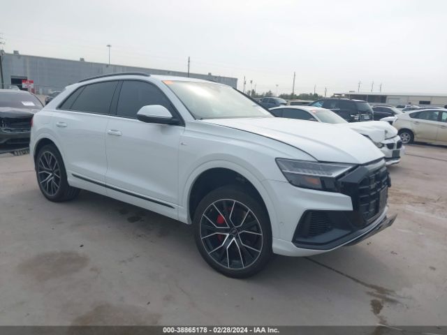 38865178 :رقم المزاد ، WA1FVBF17ND021557 vin ، 2022 Audi Q8 Prestige 55 Tfsi Quattro Tiptronic مزاد بيع