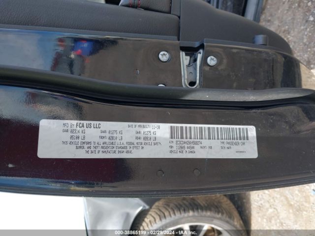 2C3CDXHG5KH568274 Dodge Charger Gt Rwd