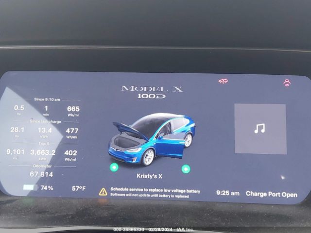 5YJXCBE21HF065612 Tesla Model X 100d/75d/90d