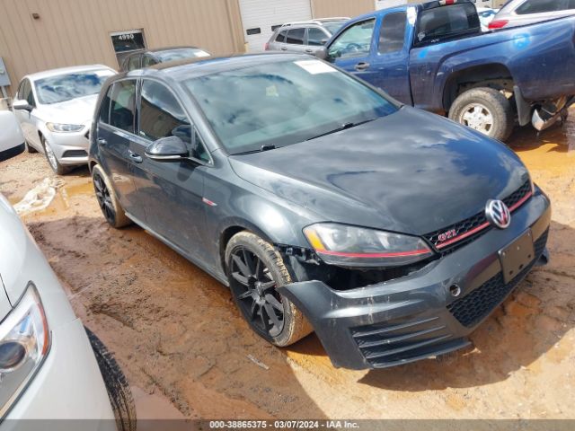 Aukcja sprzedaży 2017 Volkswagen Golf Gti Autobahn 4-door/s 4-door/se 4-door/sport 4-door, vin: 3VW447AU3HM050946, numer aukcji: 38865375