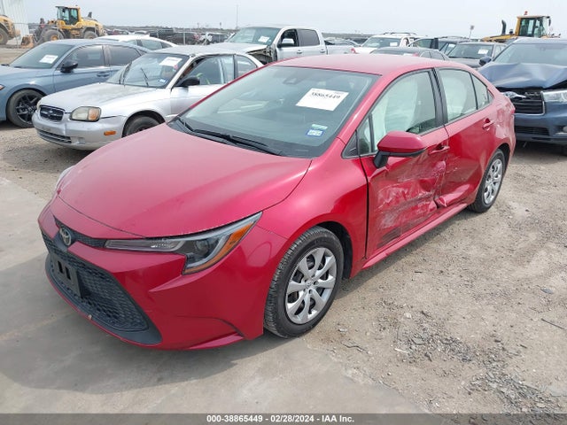 Toyota COROLLA LE 2021 JTDEPMAE1MJ158737 Image 2