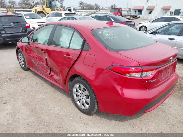 Toyota COROLLA LE 2021 JTDEPMAE1MJ158737 Image 3