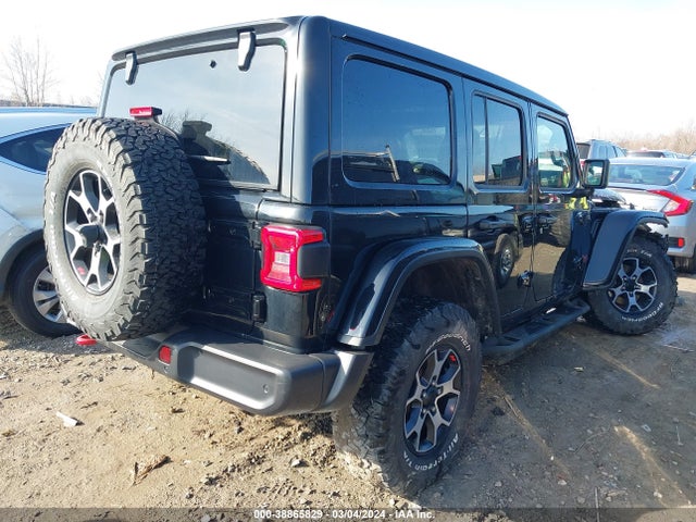 2021 Jeep Wrangler Unlimited Rubicon 4x4 მანქანა იყიდება აუქციონზე, vin: 1C4HJXFNXMW610583, აუქციონის ნომერი: 38865829