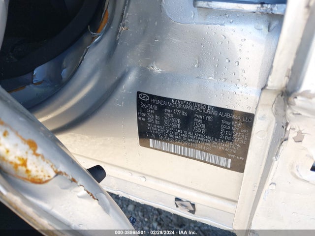 Hyundai Santa Fe Ultimate 2019 5NMS53AD9KH034485 Image 9