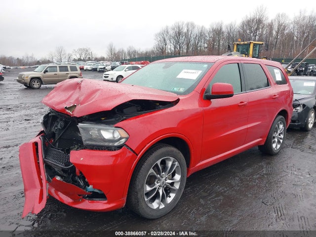Dodge Durango Gt Awd 2019 1C4RDJDG4KC739172 Image 2