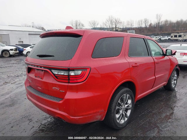 Dodge Durango Gt Awd 2019 1C4RDJDG4KC739172 Image 4