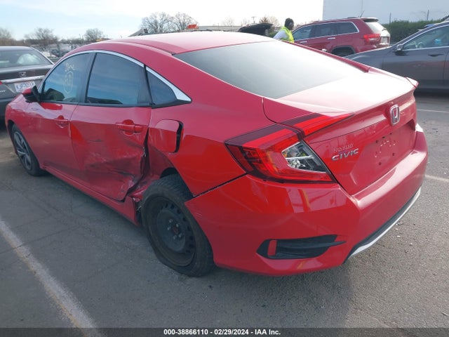 Honda Civic Lx 2020 2HGFC2F61LH532268 Image 3